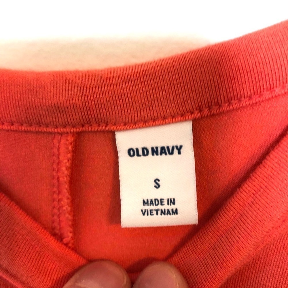 2/$15 Old Navy - Coral Sleeveless Swing Dress | Size Small - Picture 4 of 6
